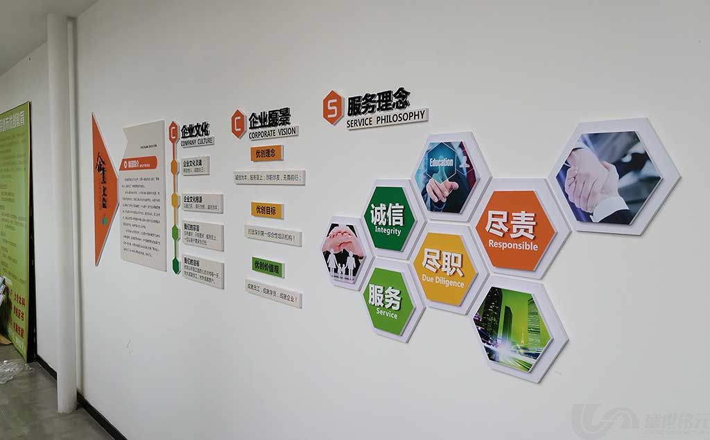 企业文化墙设计应该呈现哪些内容？