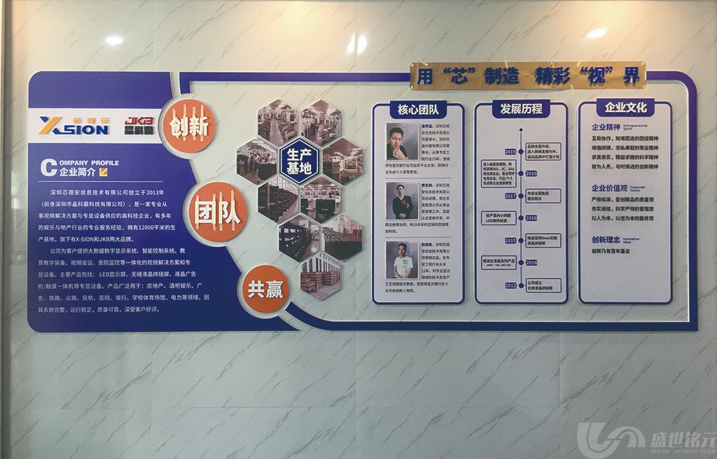 企业形象荣誉墙的设计